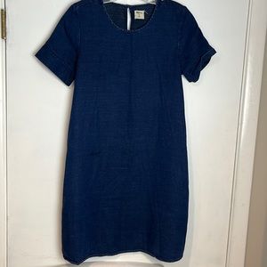 Gap A-line lightweight ‘denim’ dress